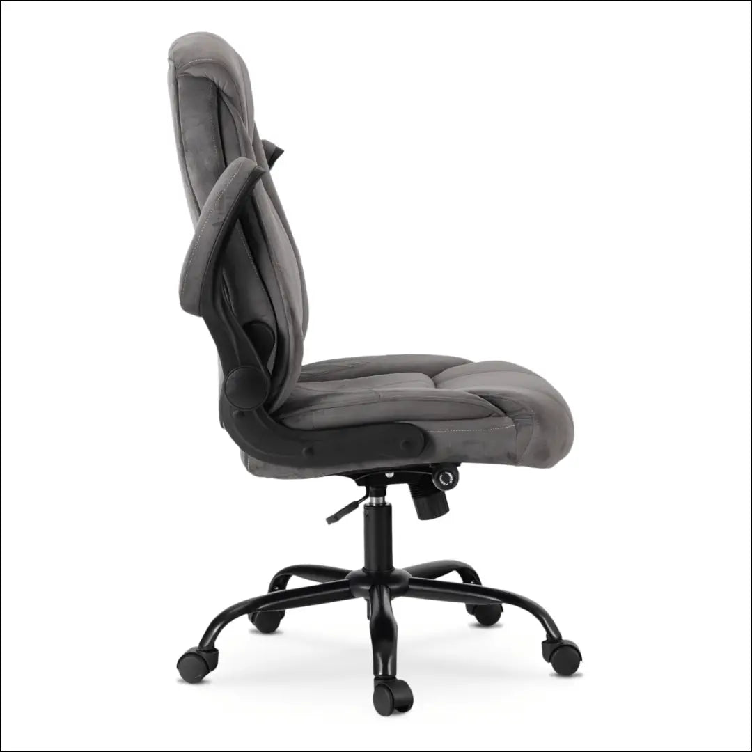 Sukama biuro kėdė su veliūro audiniu pilkos spalvos TE1045 - €121 Save 15% 100-200, __label:Pristatymas 5-14 d.d.,