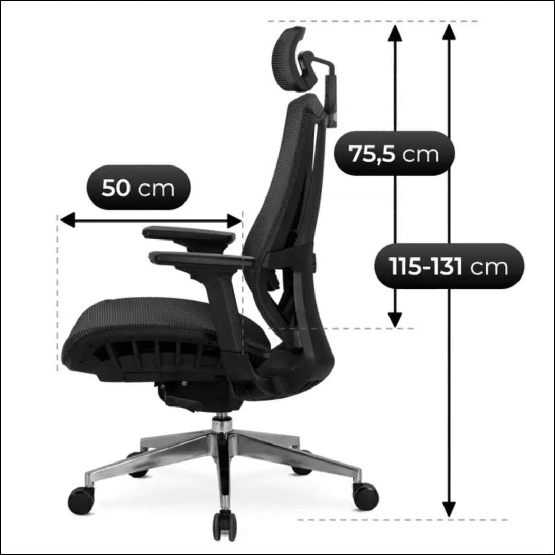 Sukama biuro kėdė su audiniu juodos spalvos TE060 - €268 Save 15% __label:Pristatymas 5-14 d.d., elite, Fotele