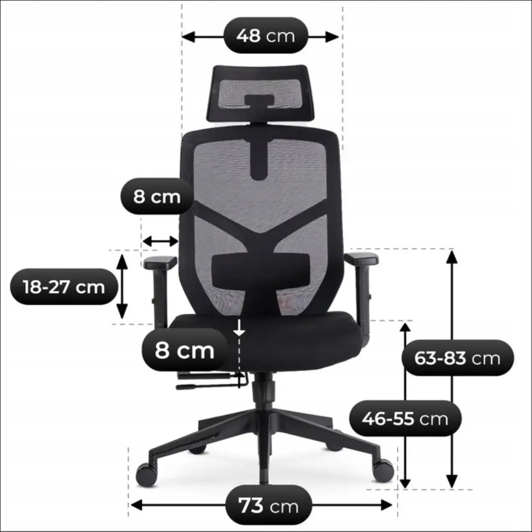 Sukama biuro kėdė su audiniu juodos spalvos TE221 - €212 Save 15% __label:Pristatymas 5-14 d.d., elite, over-200,