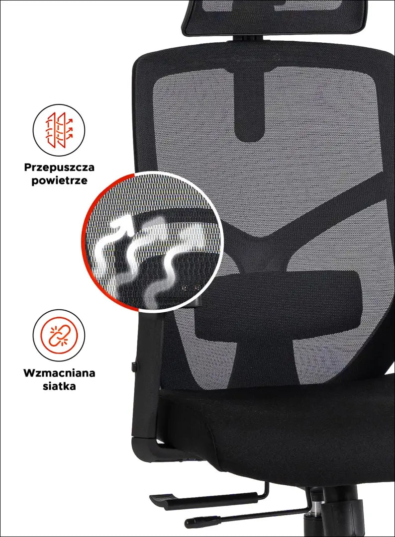 Sukama biuro kėdė su audiniu juodos spalvos TE221 - €212 Save 15% __label:Pristatymas 5-14 d.d., elite, over-200,