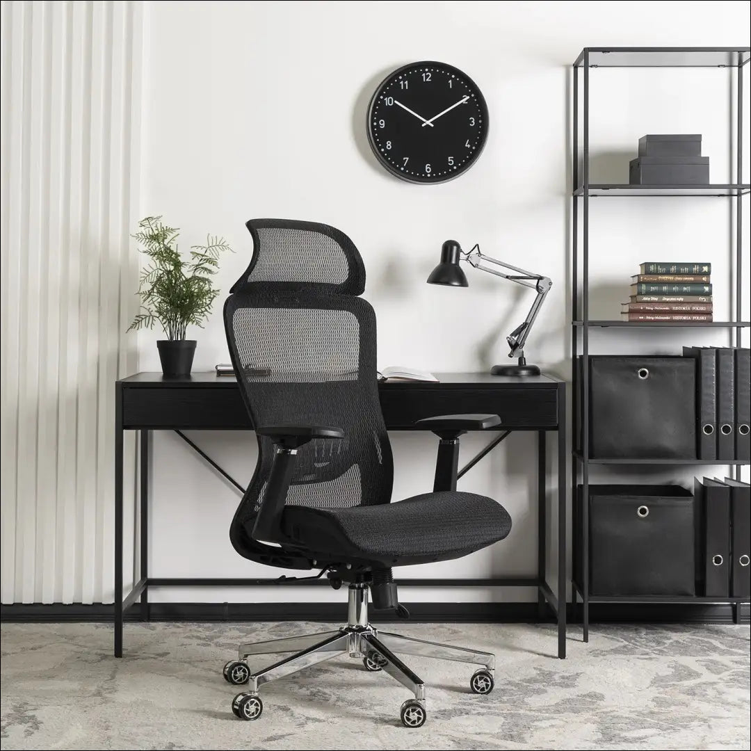 Sukama biuro kėdė su audiniu juodos spalvos TE222 - €141 Save 15% 100-200, __label:Pristatymas 5-14 d.d., elite,