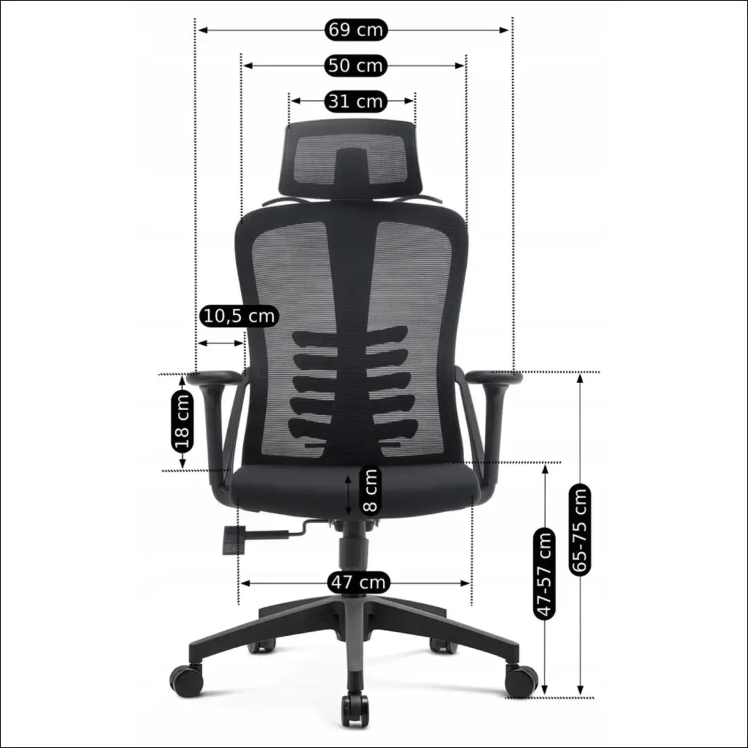 Sukama biuro kėdė su audiniu juodos spalvos TE409 - €137 Save 15% 100-200, __label:Pristatymas 5-14 d.d., elite, Fotele