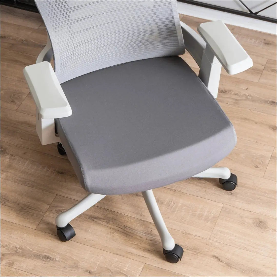 Sukama biuro kėdė su audiniu pilkos spalvos TE061 - €136 Save 15% 100-200, __label:Pristatymas 5-14 d.d., elite, Fotele