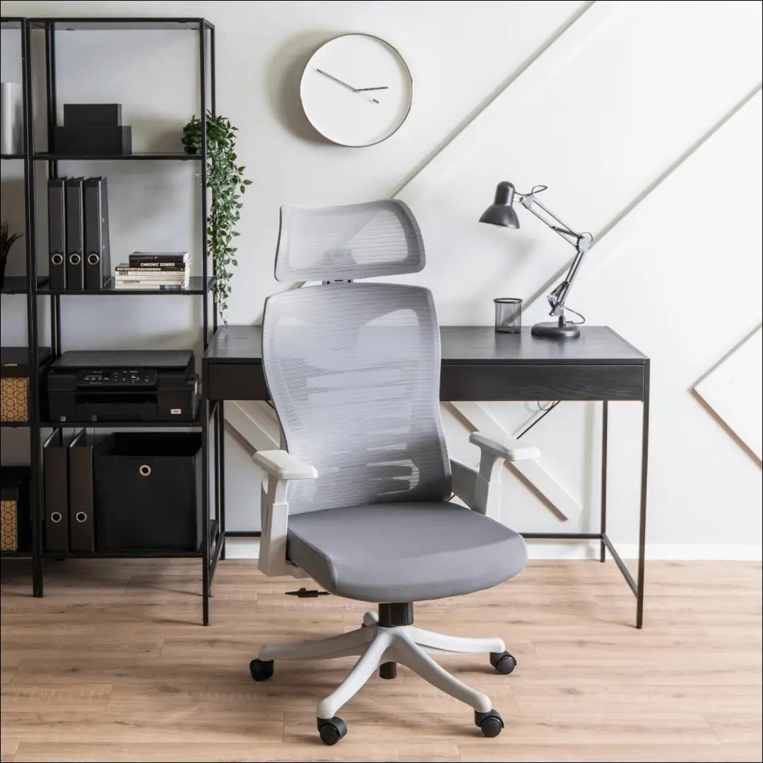 Sukama biuro kėdė su audiniu pilkos spalvos TE061 - €136 Save 15% 100-200, __label:Pristatymas 5-14 d.d., elite, Fotele