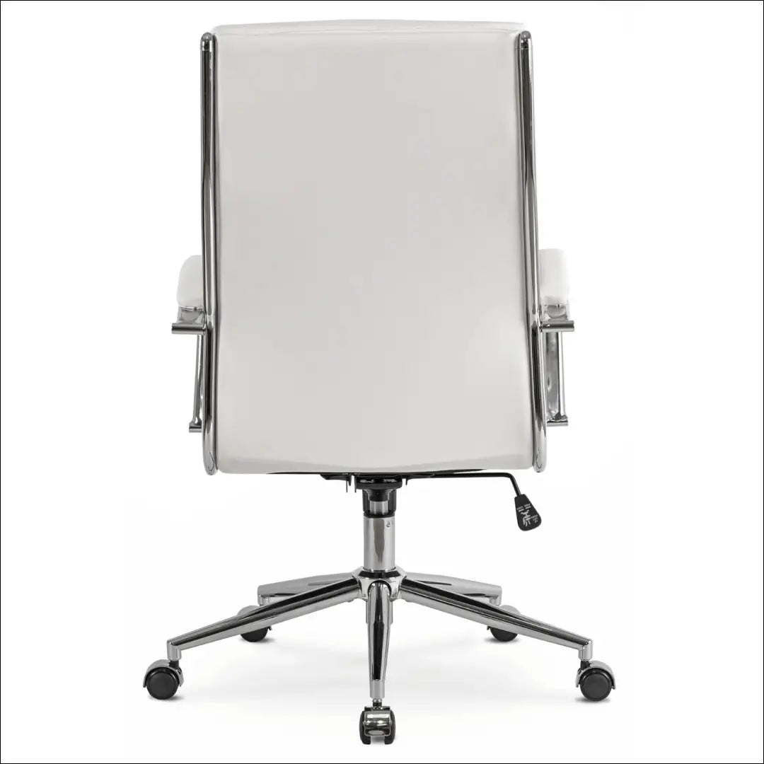 Sukamas fotelis iš eko odos baltos spalvos TE716 - €168 Save 15% 100-200, __label:Pristatymas 5-14 d.d., elite, Fotele