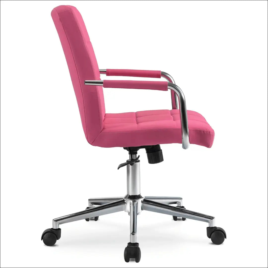 Sukamas fotelis iš eko odos rožinės spalvos TE717 - €57 Save 15% 50-100, __label:Pristatymas 5-14 d.d., elite, Fotele