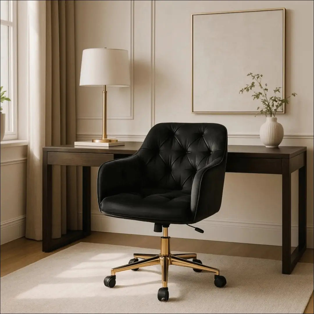 Sukamas fotelis su veliūro audiniu juodos spalvos TE670 - €88 Save 15% 50-100, __label:Pristatymas 5-14 d.d., elite,