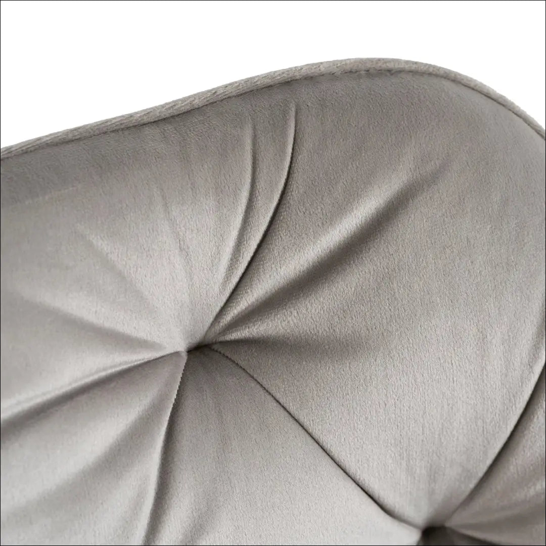Sukamas fotelis su veliūro audiniu pilkos spalvos TE676 - €88 Save 15% 50-100, __label:Pristatymas 5-14 d.d., elite,