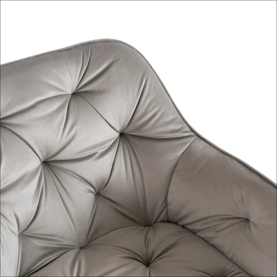 Sukamas fotelis su veliūro audiniu pilkos spalvos TE676 - €88 Save 15% 50-100, __label:Pristatymas 5-14 d.d., elite,
