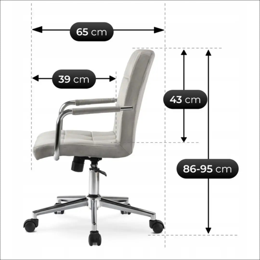 Sukamas fotelis su veliūro audiniu pilkos spalvos TE730 - €74 Save 15% 50-100, __label:Pristatymas 5-14 d.d., elite,