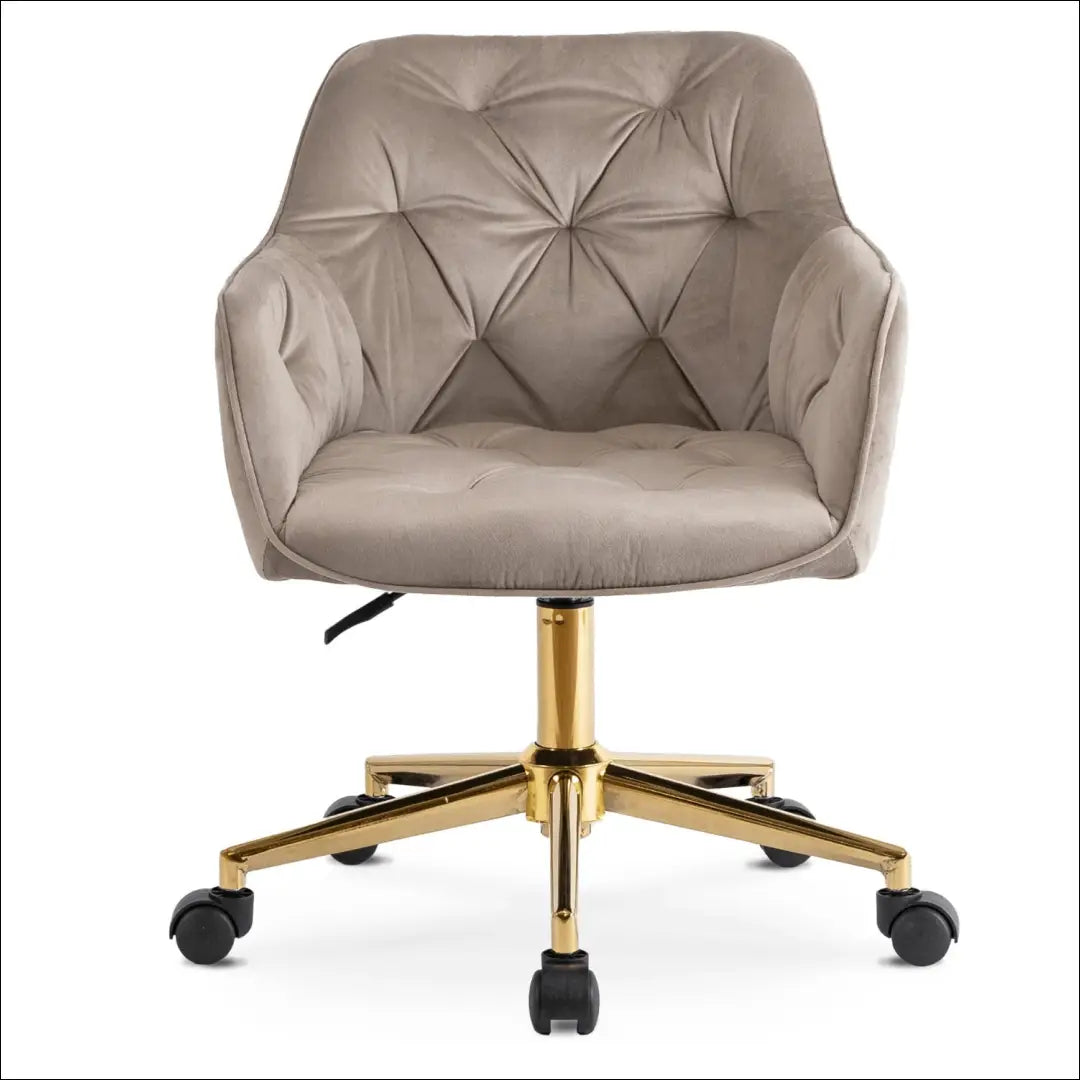 Sukamas fotelis su veliūro audiniu smėlio spalvos TE704 - €88 Save 15% 50-100, __label:Pristatymas 5-14 d.d., elite,