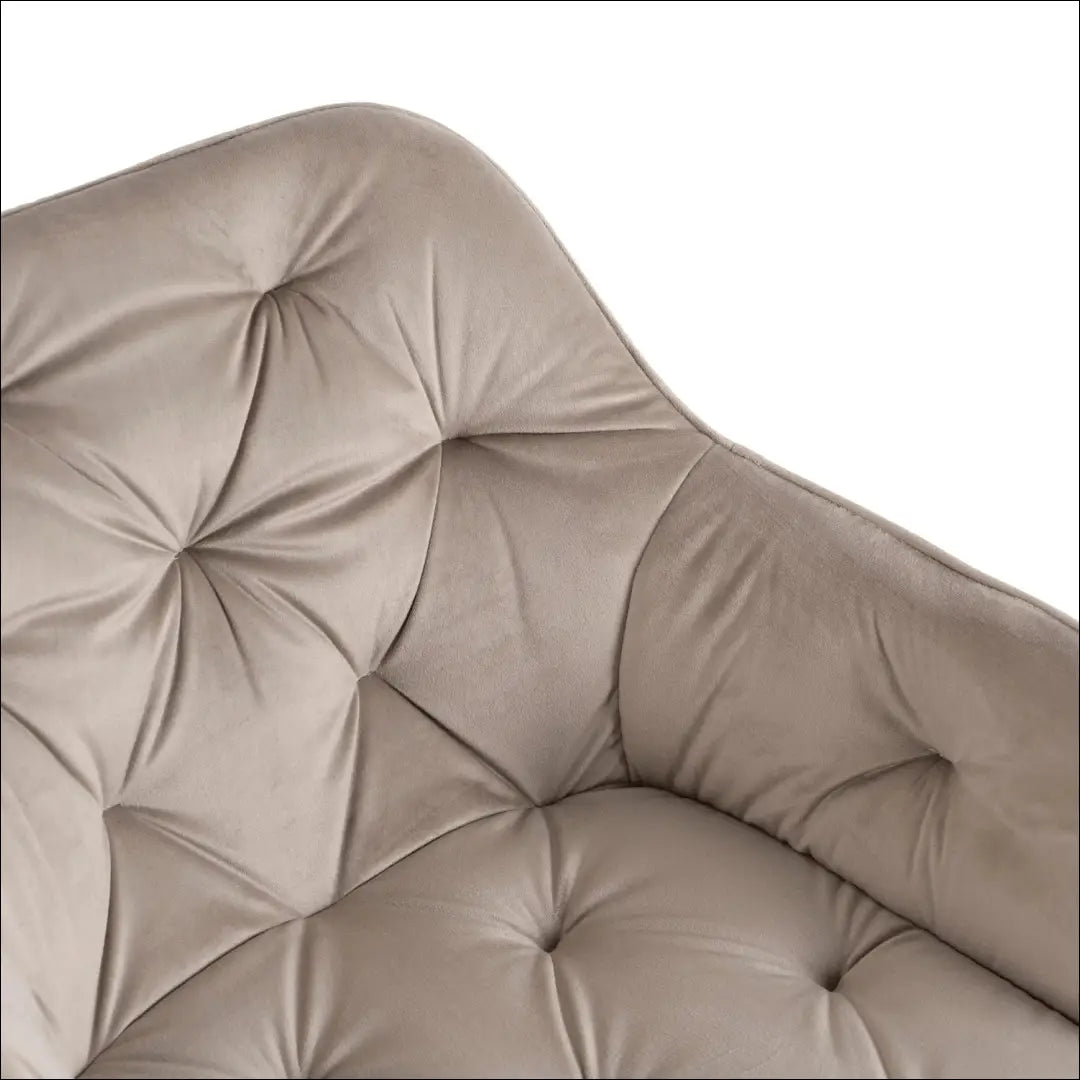 Sukamas fotelis su veliūro audiniu smėlio spalvos TE704 - €88 Save 15% 50-100, __label:Pristatymas 5-14 d.d., elite,