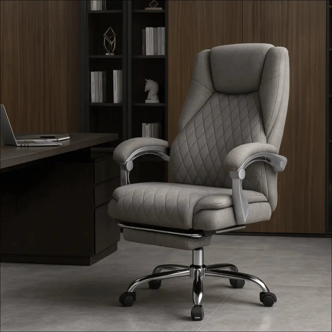 Sukamas masažinis fotelis su šildymo funkcija audiniu pilkos spalvos TE700 - €177 Save 15% 100-200, __label:Pristatymas