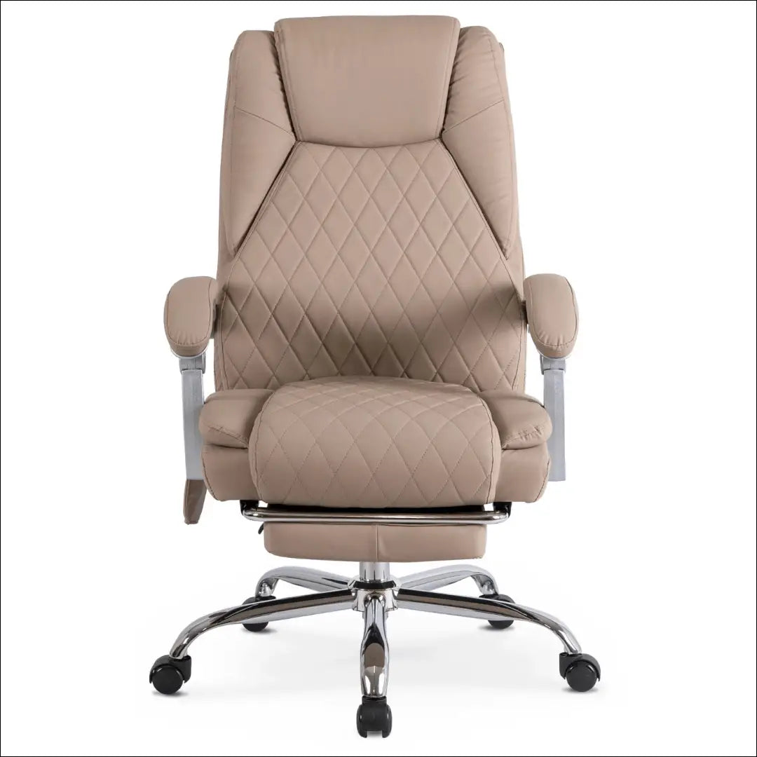 Sukamas masažinis fotelis su šildymo funkcija audiniu smėlio spalvos TE698 - €177 Save 15% 100-200, __label:Pristatymas