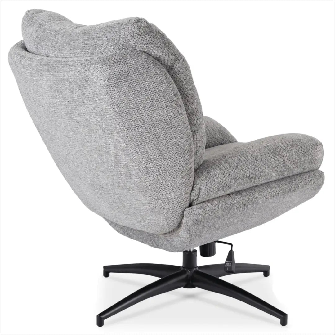 Sukamas poilsio fotelis su audiniu pilkos spalvos TE1032 - €297 Save 15% __label:Pristatymas 5-14 d.d., elite, Fotele