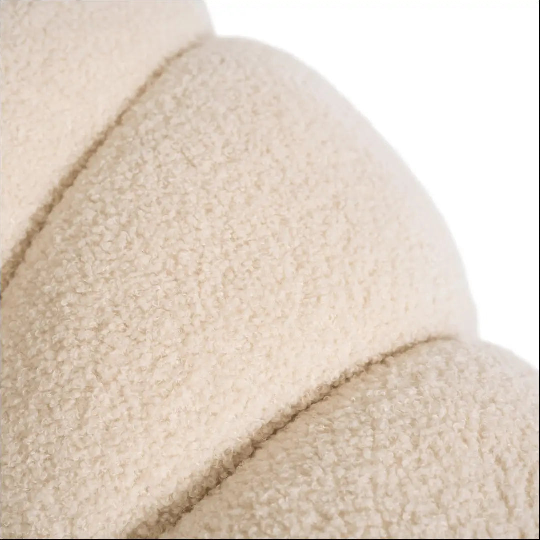Sukamas poilsio fotelis su buklė audinio audiniu smėlio spalvos TE448 - €262 Save 15% __label:Pristatymas 5-14 d.d.,