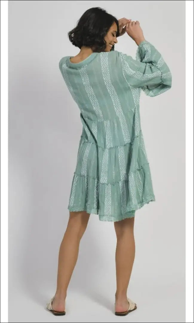 Suknelė DR001 - €27 Save 50% 25-50, __label:Pristatymas 1-2 d.d., color-zalia, drabuziai, material-medvilne €25 to €50