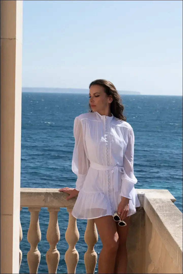 Suknelė DR011 - 50-100, __label:Pristatymas 1-2 d.d., color-balta, drabuziai, material-poliesteris €50 to €100 Cover