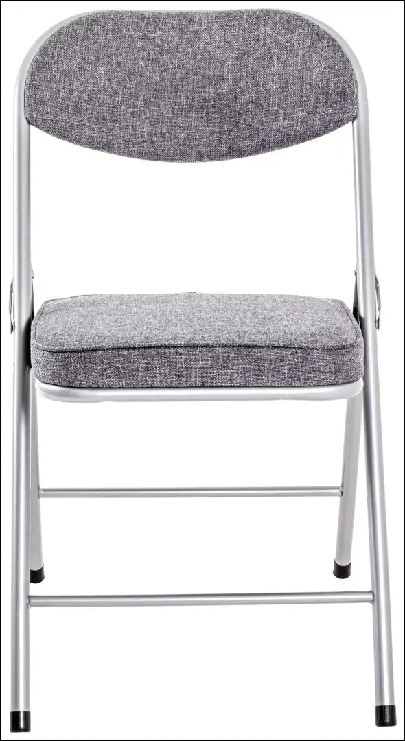Sulankstoma kėdė VI1276 - €34 Save 50% 25-50, __label:Pristatymas 1-2 d.d., color-pilka, color-sidabrine,