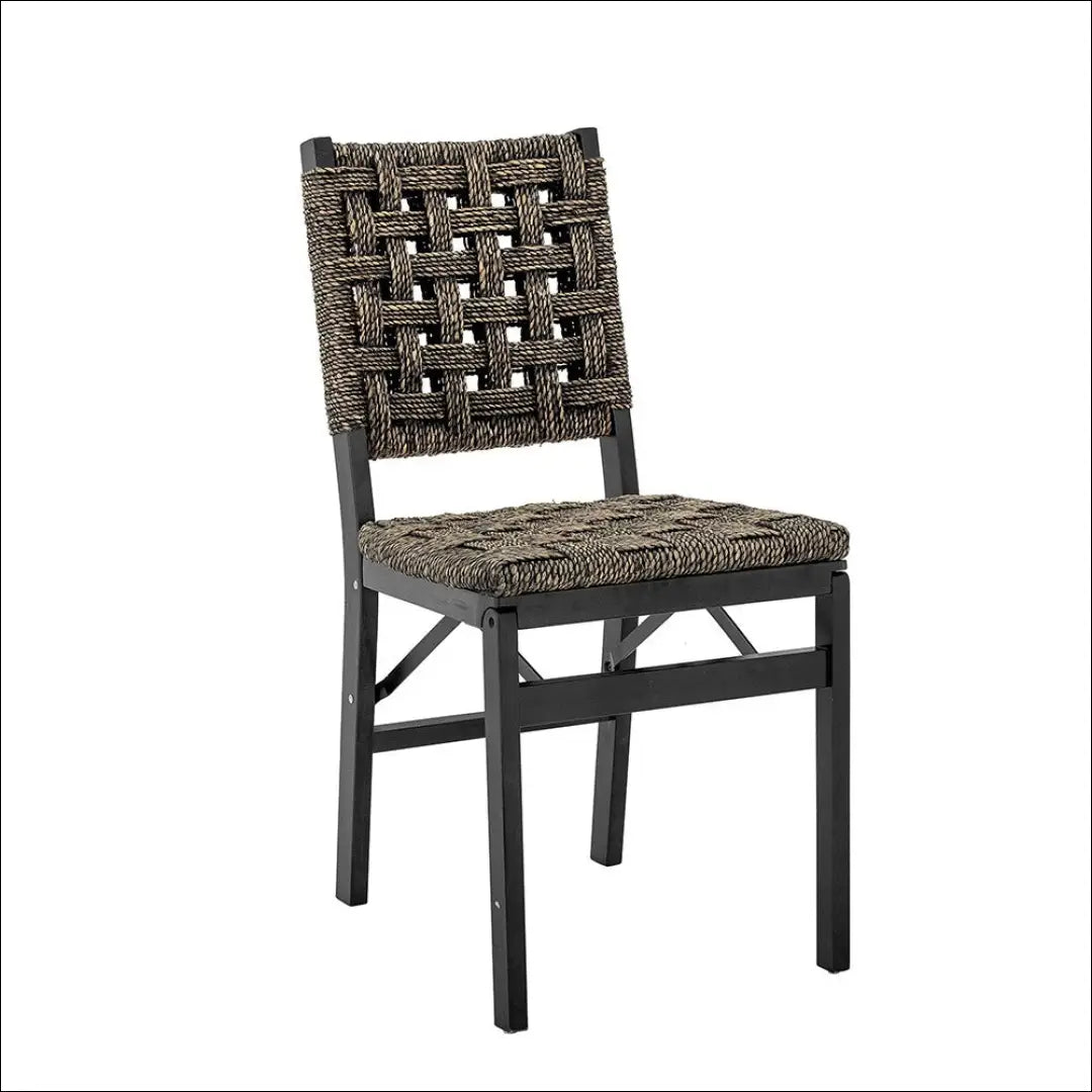 Sulankstoma kėdė VI753 - €62 Save 65% 50-100, __label:Pristatymas 1-2 d.d., color-juoda, color-ruda, kedes-valgomojo