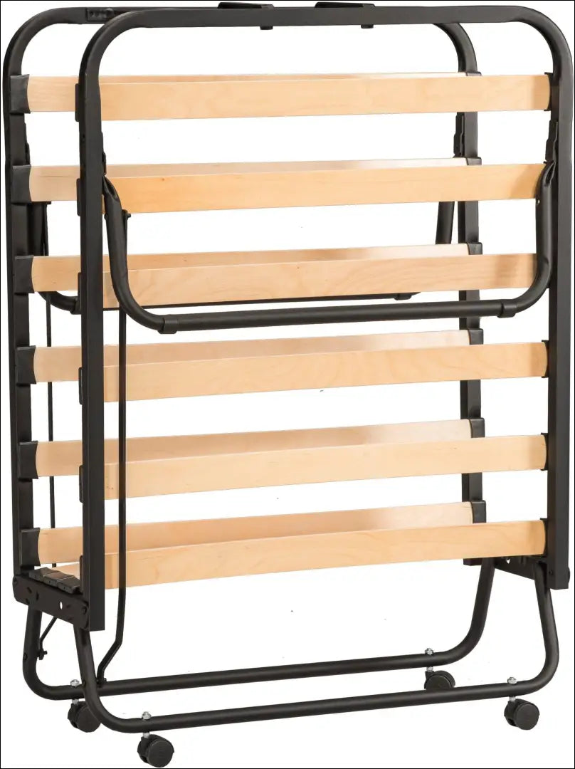 Sulankstoma lova (80x200cm) GI934 - €110 Save 50% 100-200, __label:Pristatymas 1-2 d.d., color-juoda, lovos-miegamojo,