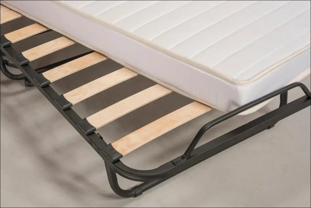 Sulankstoma lova (80x200cm) GI934 - €110 Save 50% 100-200, __label:Pristatymas 1-2 d.d., color-juoda, lovos-miegamojo,