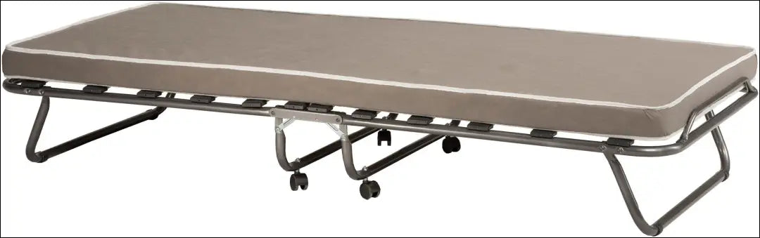 Sulankstoma lova GI944 - €90 Save 55% 50-100, __label:Pristatymas 1-2 d.d., color-pilka, material-metalas, pazeistas