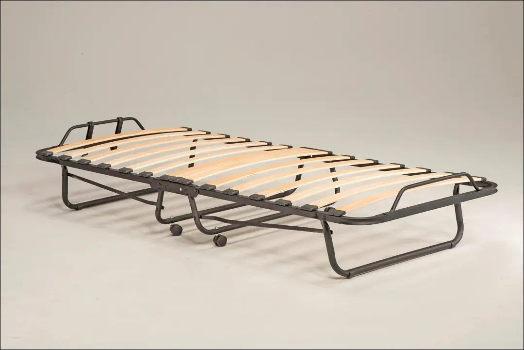 Sulankstoma lova su čiužiniu GI673 - €109 Save 50% 100-200, __label:Pristatymas 1-2 d.d., color-juoda, kita,