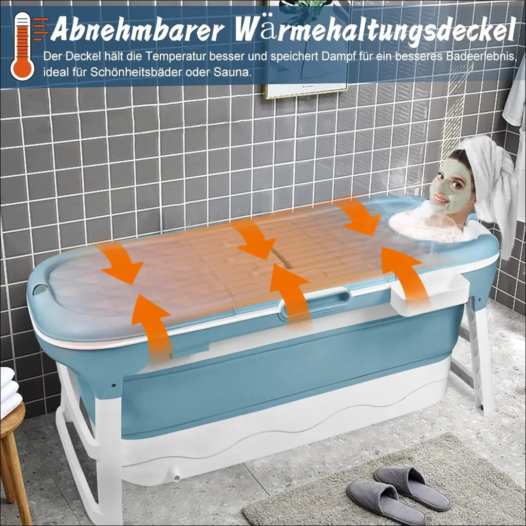 Sulankstoma vonia KI1398 - €75 Save 50% 50-100, __label:Pristatymas 1-2 d.d., color-balta, color-melyna, kita €50