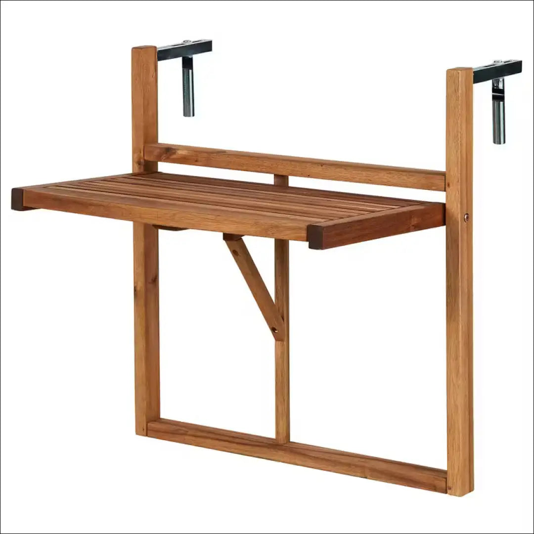 Sulankstomas balkono staliukas LI763 - €39 Save 50% 25-50, __label:Pristatymas 1-2 d.d., color-ruda, lauko baldai,