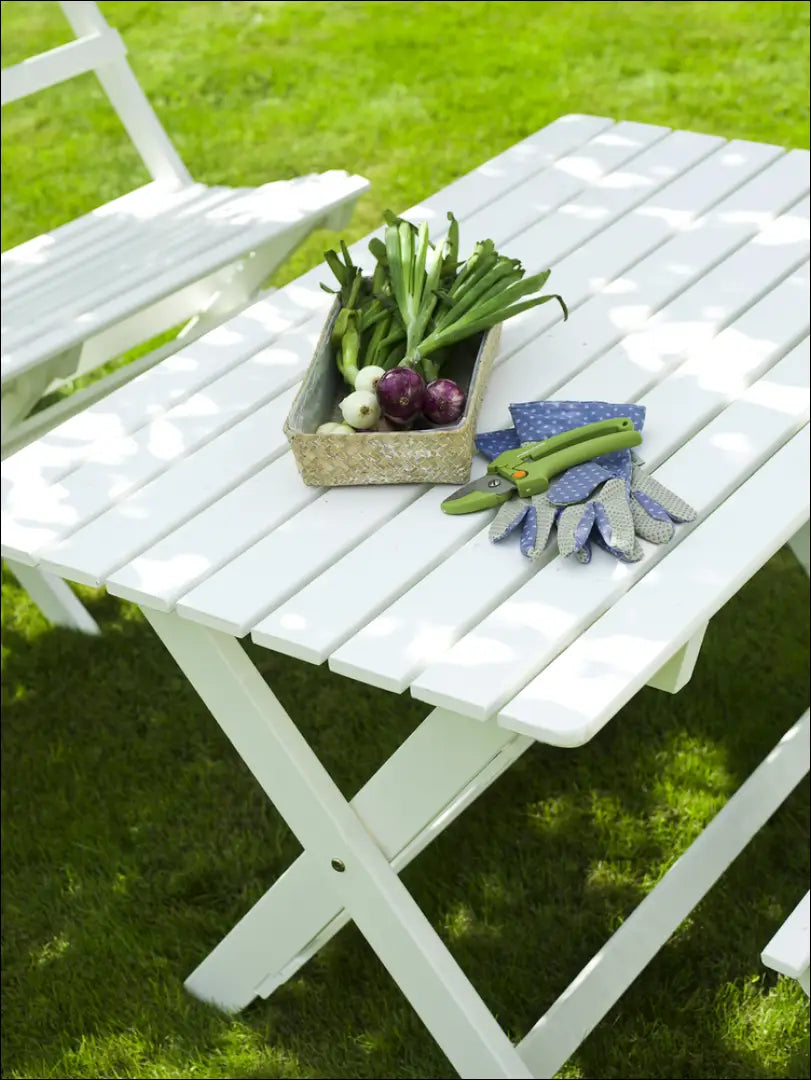 Sulankstomas lauko stalas LI749 - €130 Save 50% 100-200, __label:Pristatymas 1-2 d.d., color-balta, baldai,