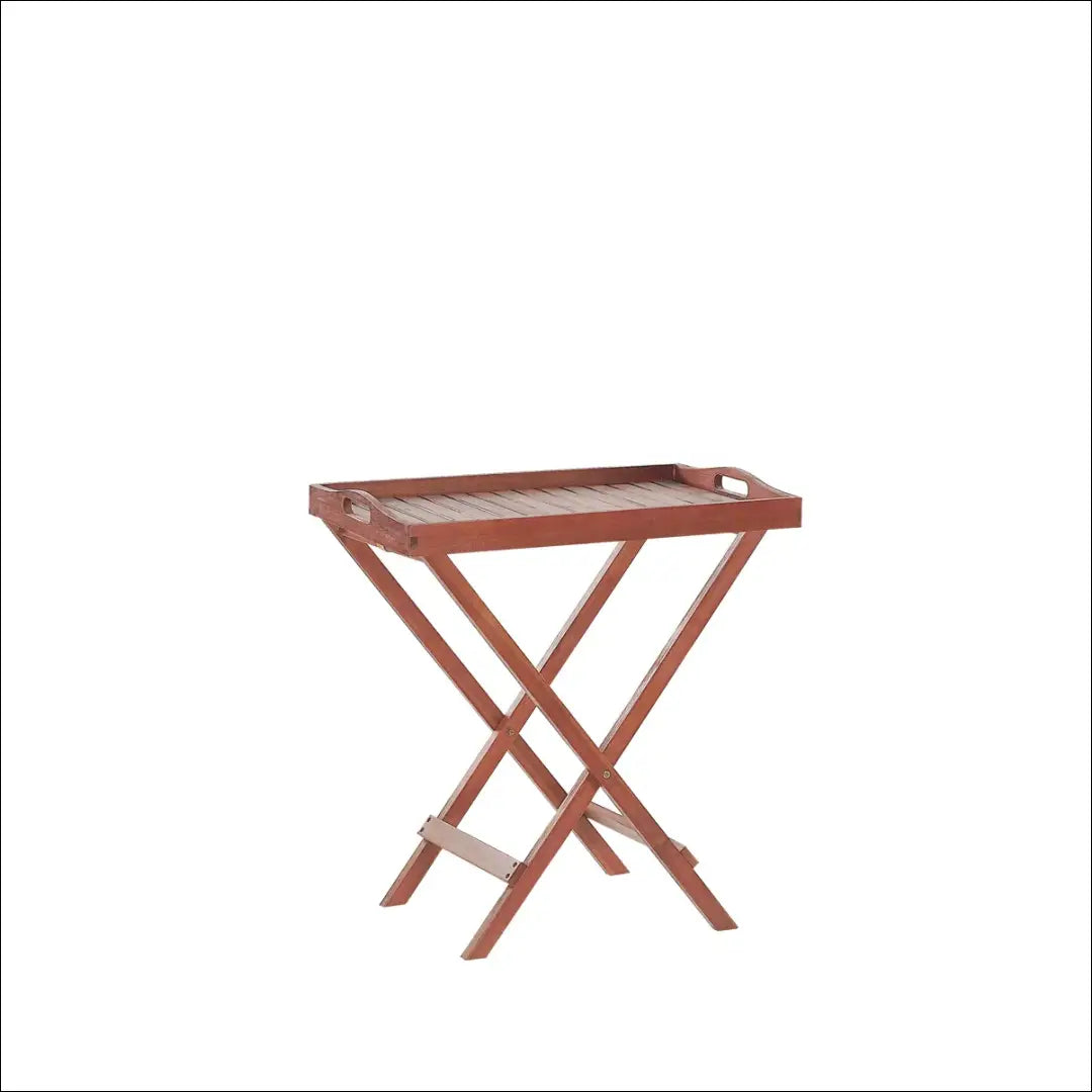 Sulankstomas medinis staliukas/padėklas SI1709 - €57 Save 50% 50-100, __label:Pristatymas 1-2 d.d., color-ruda, lauko