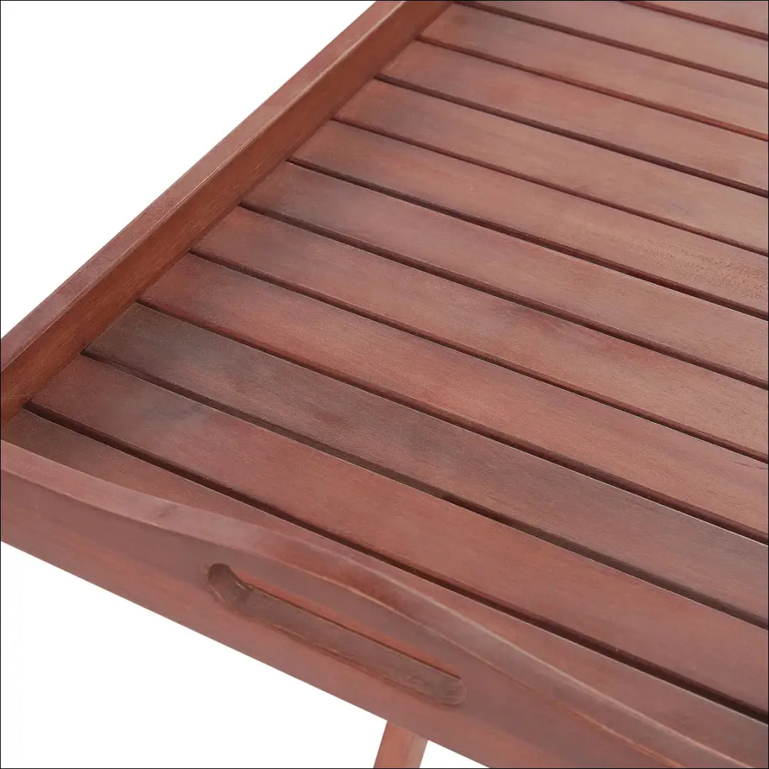 Sulankstomas medinis staliukas/padėklas SI1709 - €57 Save 50% 50-100, __label:Pristatymas 1-2 d.d., color-ruda, lauko