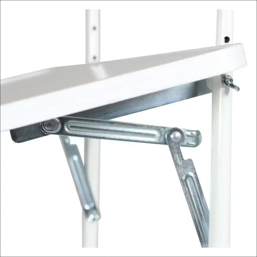 Sulankstomas pakabinamas balkono staliukas LI757 - €24 Save 50% __label:Pristatymas 1-2 d.d., color-balta, kita, lauko