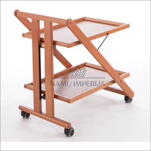 Įkelti vaizdą į galerijos rodinį, Sulankstomas serviravimo vežimėlis KI679 - €152 Save 50% 100-200, color-ruda, kita, material-medzio-masyvas Kita
