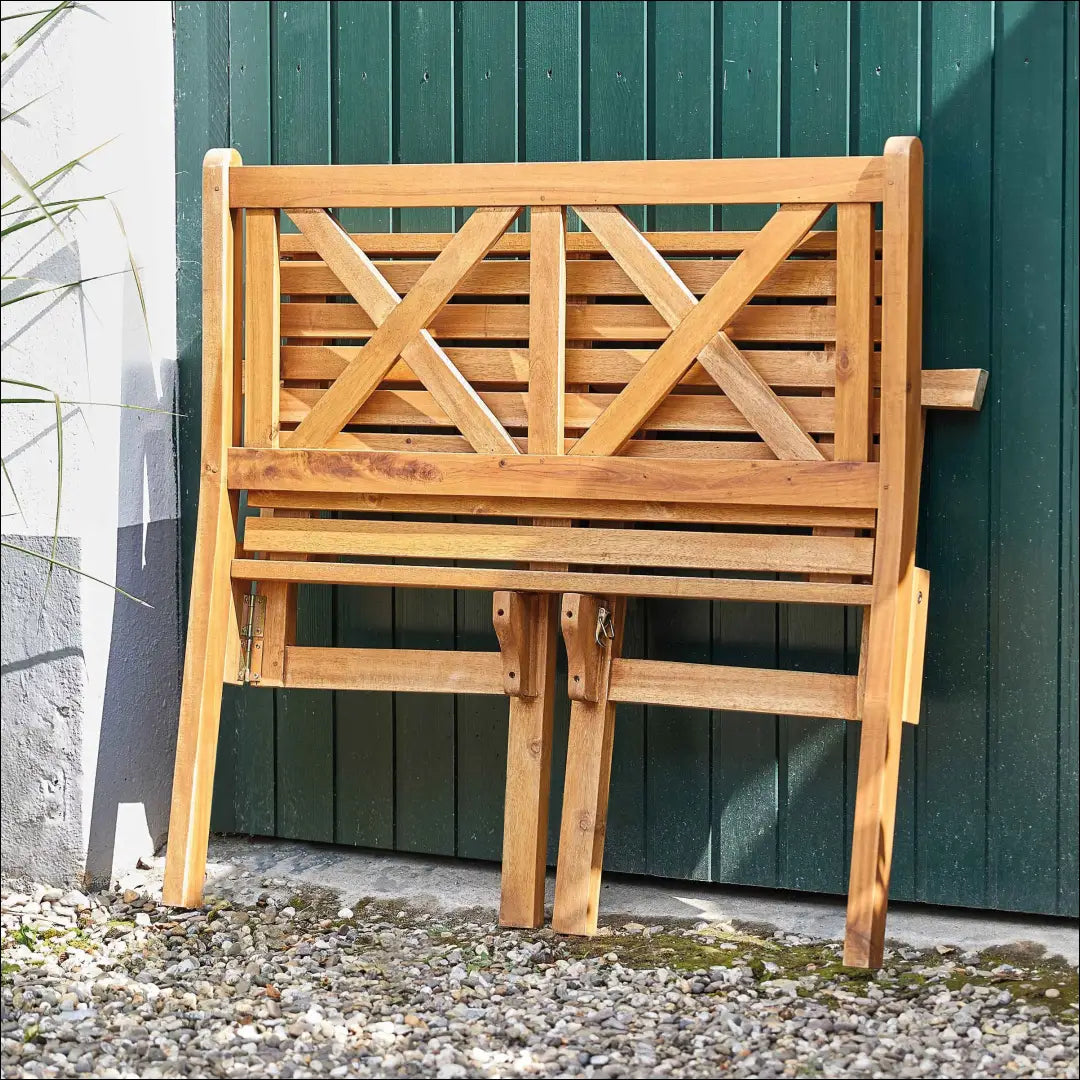 Sulankstomas suoliukas LI780 - €69 Save 60% 50-100, __label:Pristatymas 1-2 d.d., color-ruda, material-medzio-masyvas,