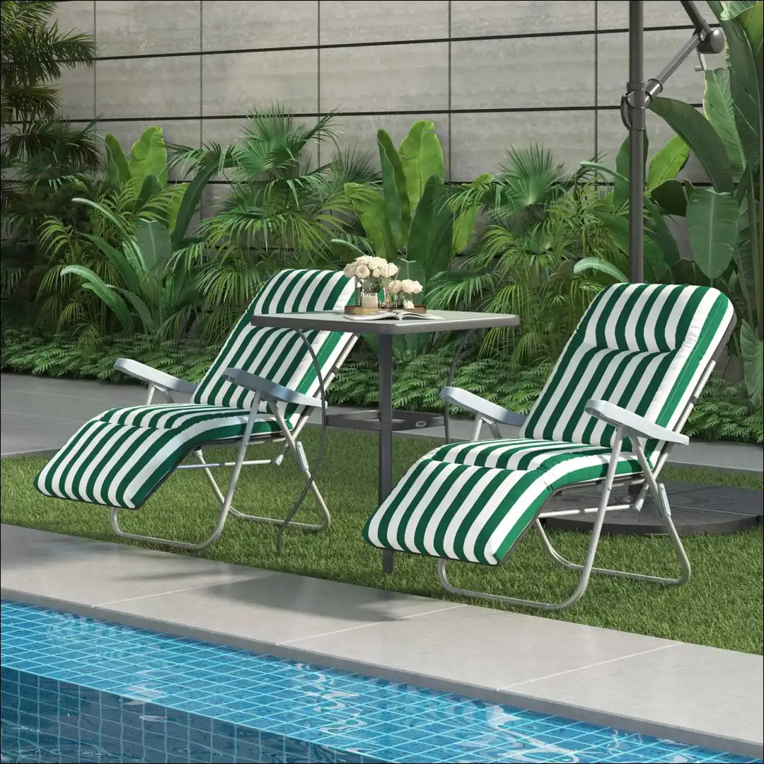 Sulankstomų kėdžių/gultų komplektas (2vnt) LI802 - €106 Save 50% 100-200, __label:Pristatymas 1-2 d.d., color-balta,