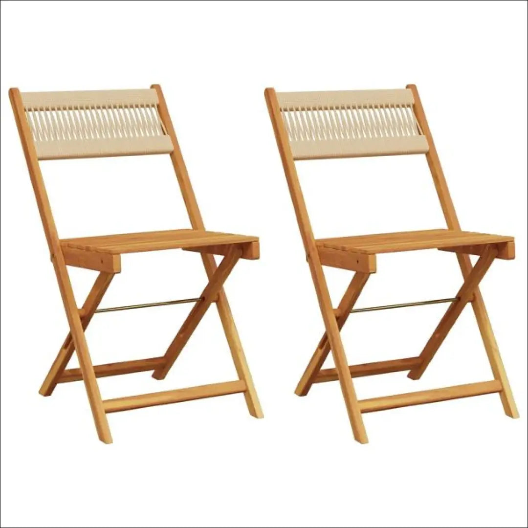 Sulankstomų kėdžių komplektas (2vnt) LI728 - €106 Save 50% 100-200, __label:Pristatymas 1-2 d.d., color-ruda,