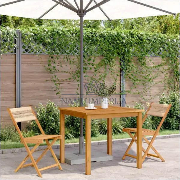 Sulankstomų kėdžių komplektas (2vnt) LI728 - €106 Save 50% 100-200, __label:Pristatymas 1-2 d.d., color-ruda,
