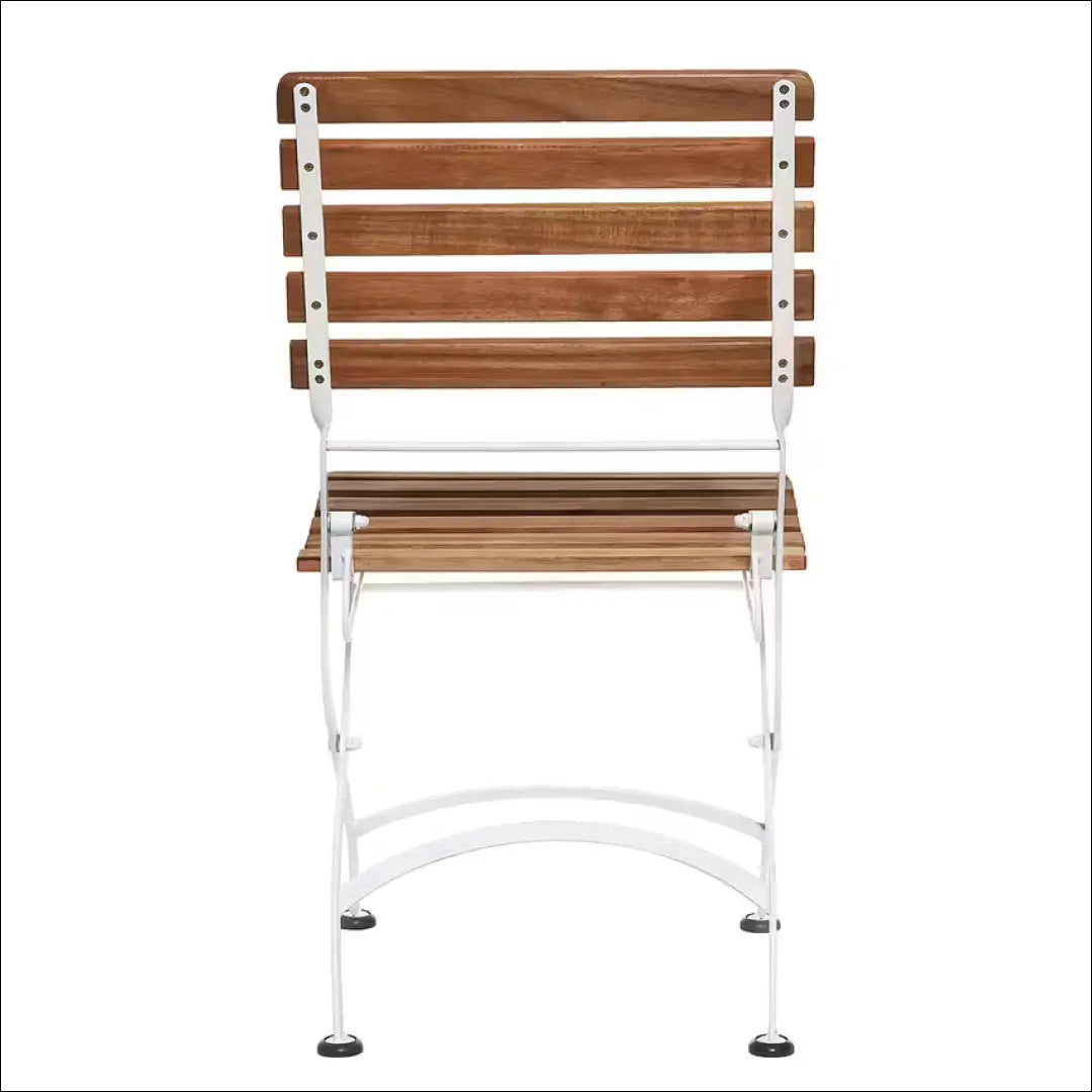 Sulankstomų sodo kėdžių komplektas (2vnt) LI769 - €93 Save 50% 50-100, __label:Pristatymas 1-2 d.d., color-balta,