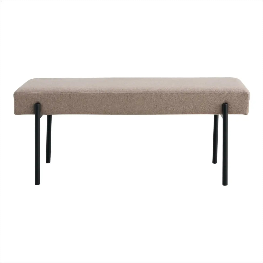 Suoliukas akmens masės juodos kojos 100x36x42,5 cm RD254 - €90 Save 15% 50-100, __label:Pristatymas 5-14 d.d., Akmens