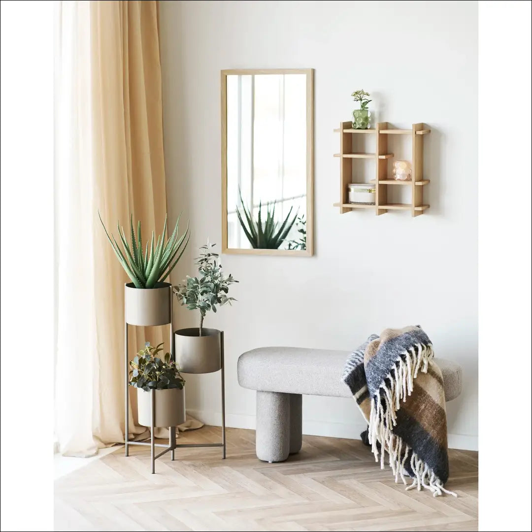 Suoliukas smėlio spalvos 95x36x45 cm RD258 - €145 Save 15% 100-200, __label:Pristatymas 5-14 d.d., Benches, nordic,