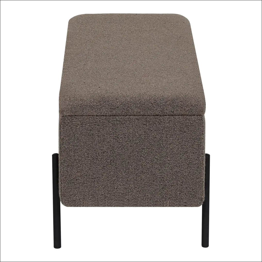 Suoliukas su daiktadėže buklė raštas rudas 95x36,5x43 cm RD264 - €162 Save 15% 100-200, __label:Pristatymas 5-14 d.d.,