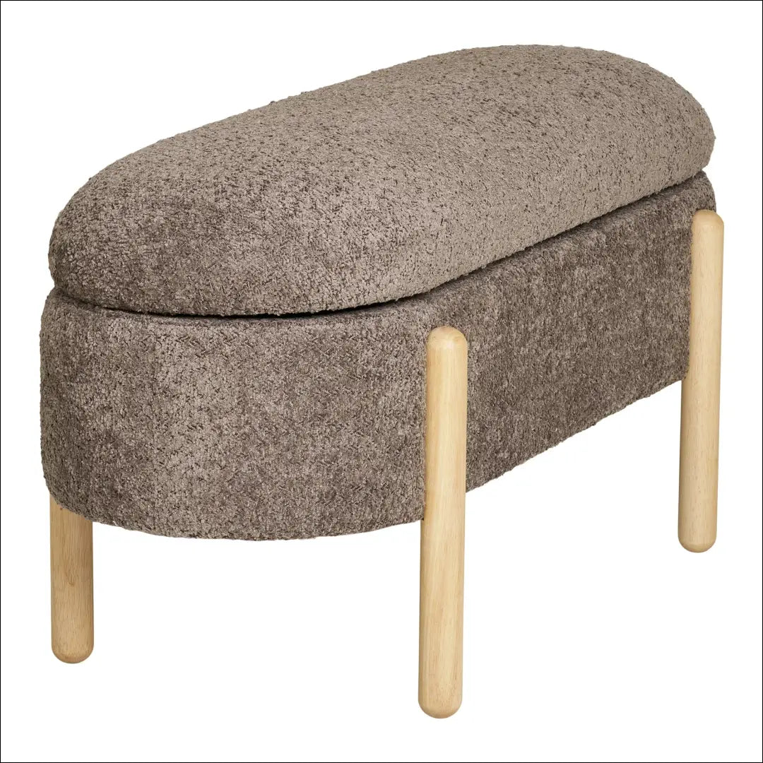 Suoliukas su daiktadėže rudas/natūralus 97x40x48 cm RD259 - €162 Save 15% 100-200, __label:Pristatymas 5-14 d.d.,