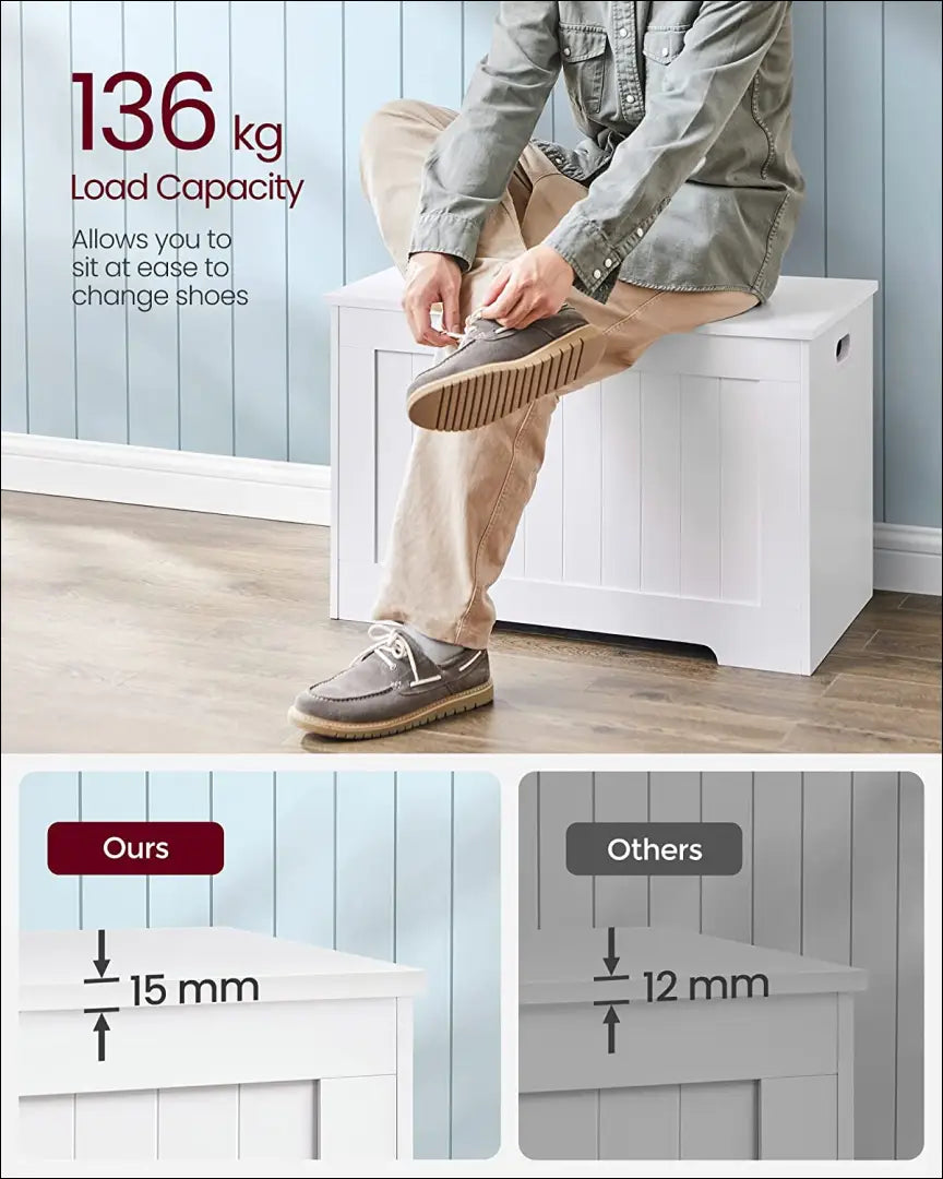 Suoliukas su lentynomis/daiktadėže SM1083 - €120 Save 40% 100-200, __label:Pristatymas 5-14 d.d., batu-suoliukas,