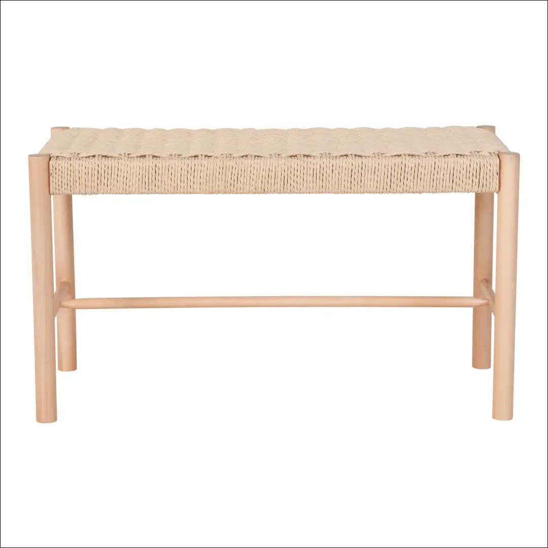 Suoliukas su natūralia pinta sėdyne tuopos mediena natūrali 80x35x45 cm RD265 - €119 Save 15% 100-200,