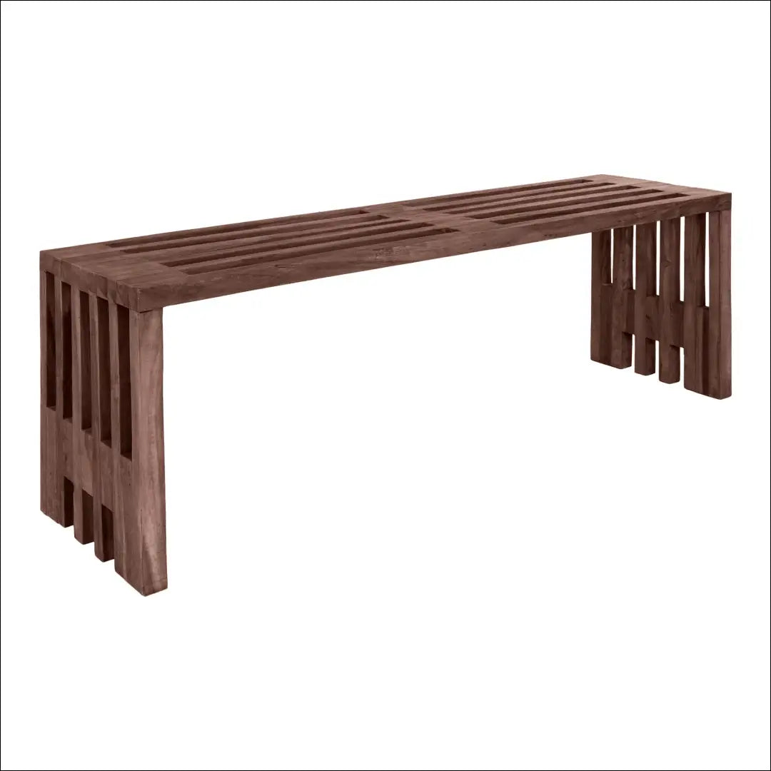 Suoliukas tikmedžio natūralios spalvos 140x35x48 cm RD250 - €252 Save 15% __label:Pristatymas 5-14 d.d., Benches,