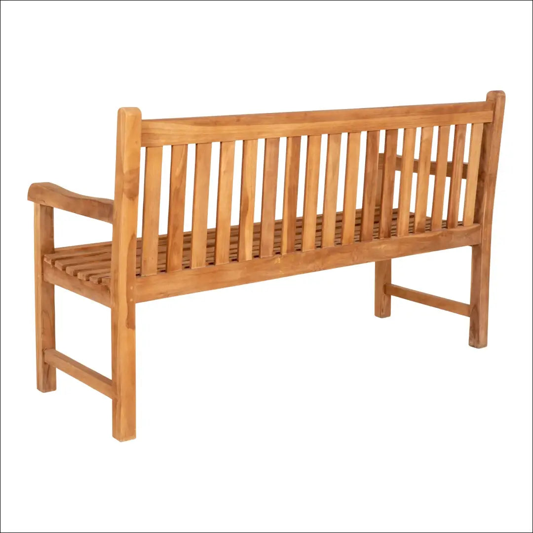 Suoliukas tikmedžio natūralus 150x62x92 cm RD247 - €382 Save 15% __label:Pristatymas 5-14 d.d., Benches, Natūrali,