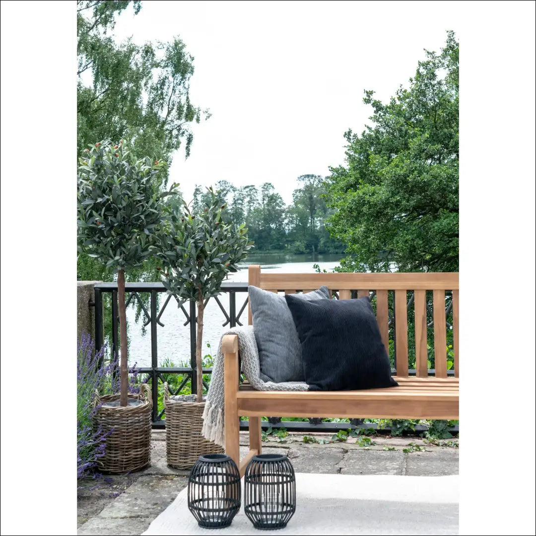 Suoliukas tikmedžio natūralus 150x62x92 cm RD247 - €382 Save 15% __label:Pristatymas 5-14 d.d., Benches, Natūrali,