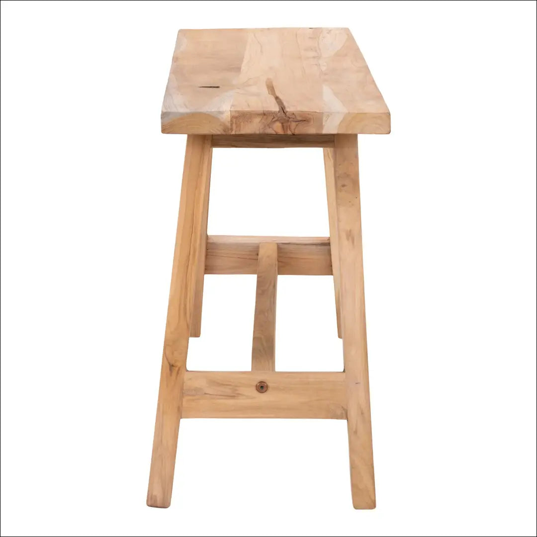 Suoliukas tikmedžio natūralus 90x25x45 cm RD246 - €142 Save 15% 100-200, __label:Pristatymas 5-14 d.d., Benches,